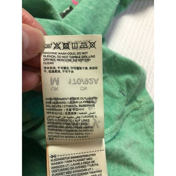 Superdry Women’s The Osaka Brand Green Short Sleeve Tee Shirt Size M - Picture 6 of 6